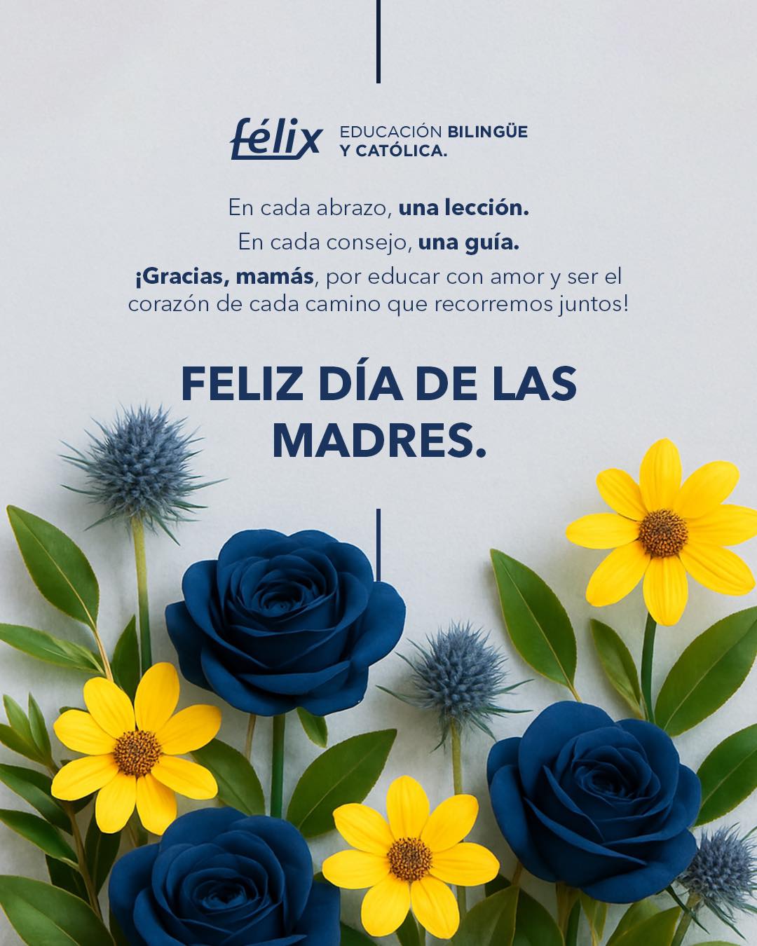 ¡Feliz Día de las Madres!🩷
En el Colegio Félix celebramos a todas las mamás que con amor, entrega y ejemplo acompañan el camino de sus hijos.
Gracias por ser parte de esta comunidad tan especial. 🌷
#FamiliaFelix #ColegioFelix #EducacionIntegral #ExcelenciaAcademica #FormacionEnValores #ComunidadEscolar #EducacionCatolica #TampicoEduc