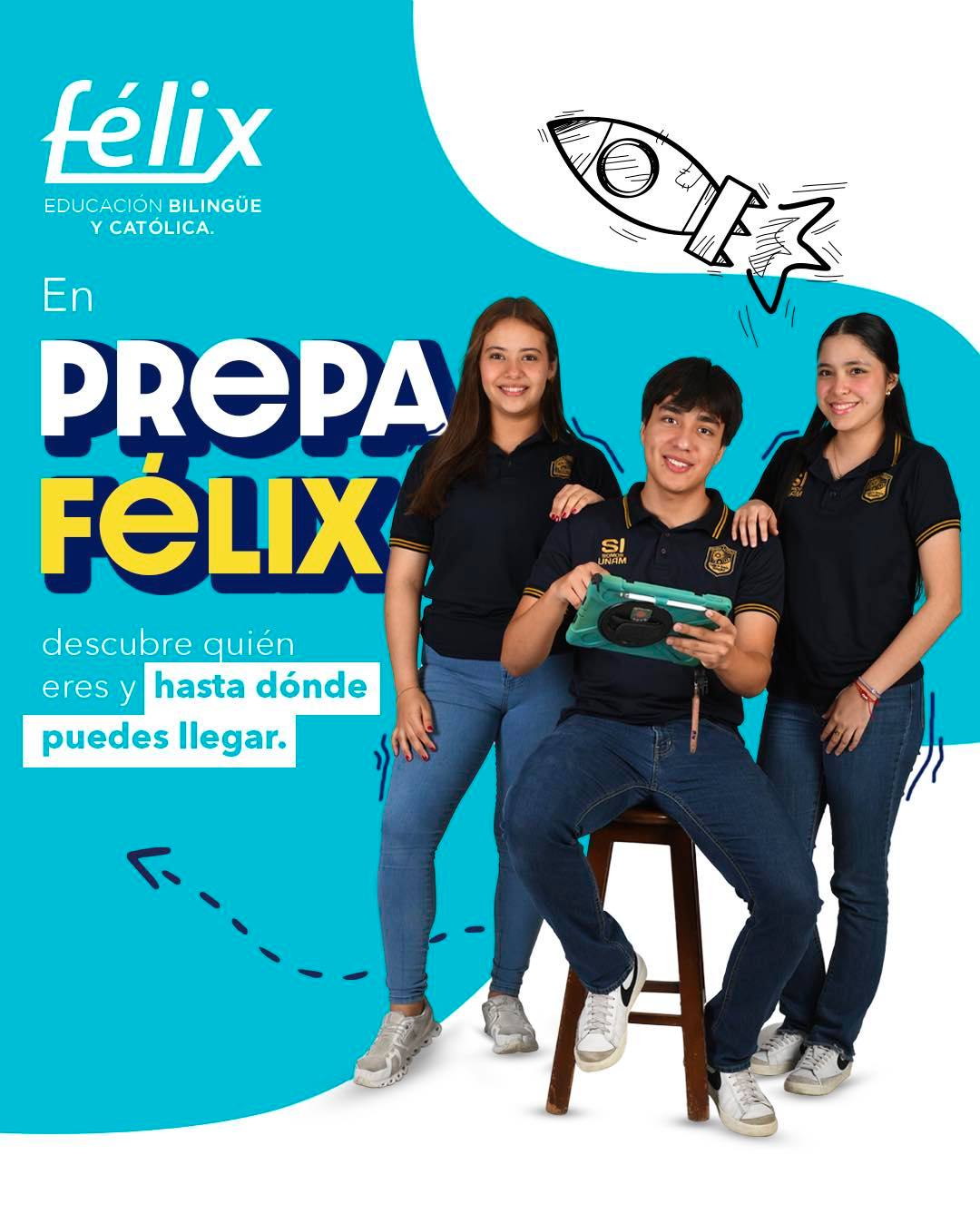 Ven a vivir una experiencia única donde podrás conocer tus fortalezas, tus metas, y superarte cada día. 🚀
Con una preparación académica de excelencia, y una formación integral que te conecta con tu futuro. ¡Aquí, tu camino al éxito empieza ahora!
Además, estamos incorporados a la UNAM, lo que te abre puertas hacia un mundo de oportunidades.
¡Vente a conocer el Colegio!
Mayores informes: 📲833.228.61.95
#FamiliaFelix #ColegioFelix #EducacionIntegral #ExcelenciaAcademica #FormacionEnValores #ComunidadEscolar #EducacionCatolica #TampicoEduca
