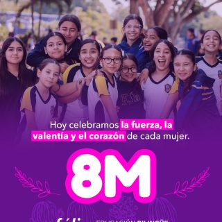 Hoy reconocemos y celebramos a todas las mujeres que forman parte de nuestra comunidad: mamás, maestras, colaboradoras y alumnas💜
Mujeres que educan con amor.
Que acompañan con paciencia.
Que enseñan con el ejemplo.
Que inspiran con su fortaleza.
#ColegioFelix #ExcelenciaAcademica #EducacionCatolica #diadelamujer #8m