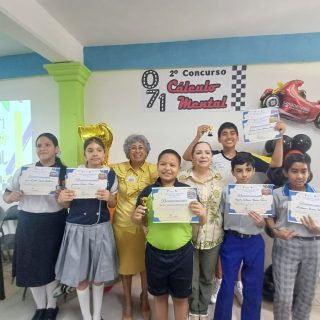 Felicitamos a nuestros alumnos de Primaria que asistieron al Concurso de Cálculo Mental de la Zona Escolar 071🤩👏🏻

El evento se realizó los días 20 y 21 de mayo de 2026, los resultados fueron los siguientes:
 
1ER GRADO
DANIEL ALONSO HERNÁNDEZ UREÑA – 1er lugar🥇
JOSÉ ALBERTO MELÉNDEZ ESTALA – 2º lugar🥈
ANA VICTORIA ALVARADO JASSO
 
2DO GRADO
ALAN ERNESTO MÉNDEZ ÁLVAREZ – 1er lugar🥇
JOSÉ FRANCISCO VARGAS GUEVARA -  2º lugar🥈
EMMA FLORES TAPIA
 
3ER GRADO
ABEL OCTAVIO GONZÁLEZ GONZÁLEZ - 1er lugar🥇
RAFAEL LOYA CEPEDA – 1er lugar🥇
GONZÁLO SEPTIÉN GUEVARA
 
4TO GRADO
JOSÉ LUIS MARTÍNEZ ESQUIVEL – 1er lugar🥇
ERNESTO JASSO NÁRVAEZ – 1er lugar🥇
NICOLÁS CONTRERAS CARMONA
 
5TO GRADO
EMILIO NAHUM ÁLVAREZ SALAZAR – 1er lugar🥇
LEONARDO MIGUEL SÁNCHEZ LEÓN – 3er lugar🥉
RUBÉN ADRIÁN CELESTINO SÁNCHEZ
 
6TO GRADO
ROBERTO XAVIER POLANCO GALVÁN – 1er lugar🥇
RODRIGO SALDÍVAR SALAZAR
PEDRO RAMÍREZ CASTILLO

¡Enhorabuena chicos!🥳 que sigan los éxitos 

#Primaria #CalculoMental #Concurso #EducandoEnValores