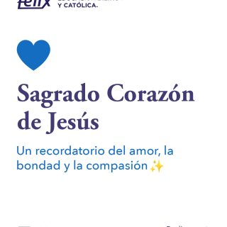 El Sagrado Corazón de Jesús nos recuerda la importancia de vivir desde el amor, la empatía y la bondad 🤍
Una invitación para acercarnos más a los demás a través de pequeños actos que también ayudan a formar el corazón de nuestros niños ✨
#ColegioFelix #ExcelenciaAcademica #EducacionCatolica