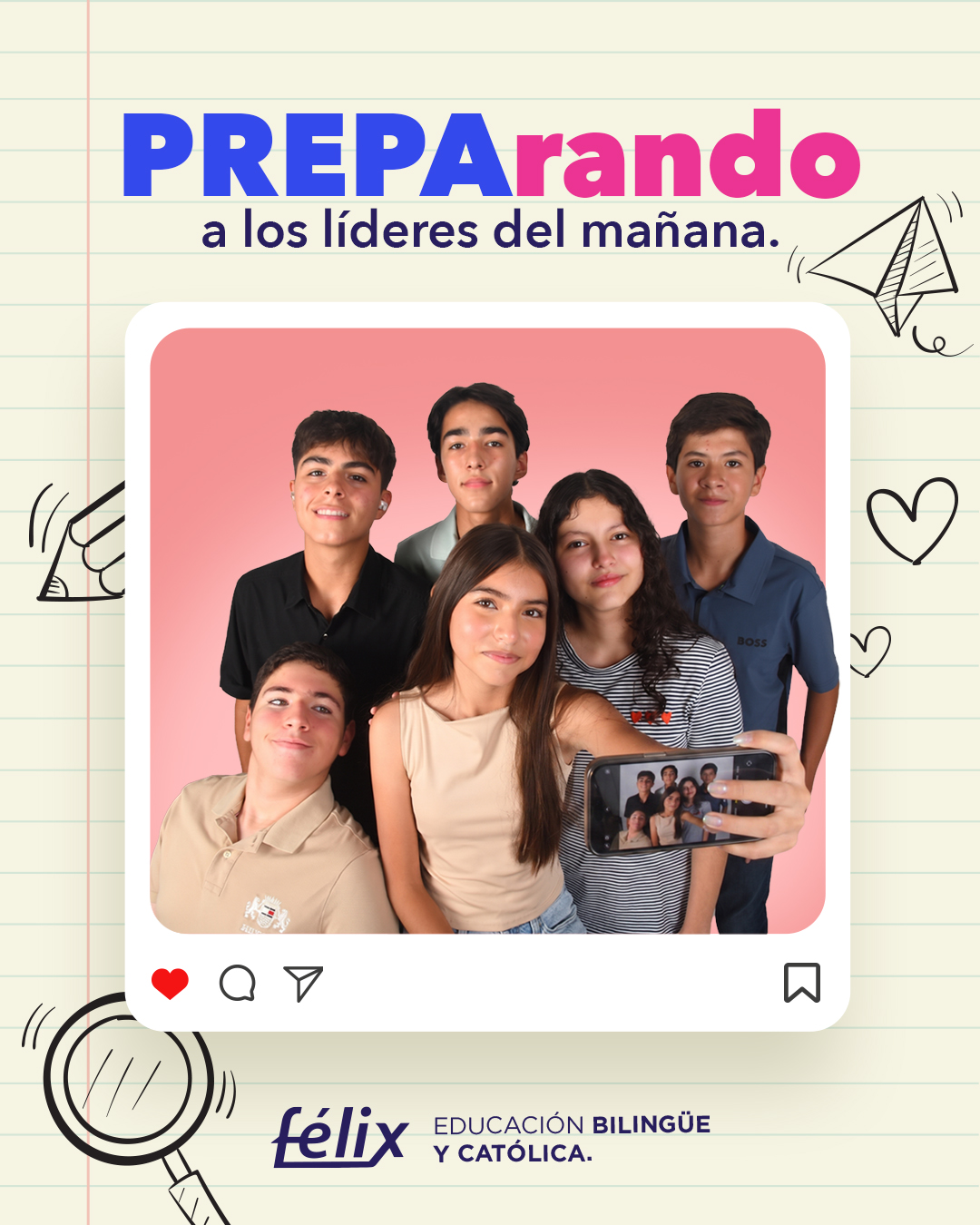 La preparatoria es una etapa para descubrir talentos, fortalecer habilidades y construir el camino hacia el futuro.

En la Prepa Félix formamos jóvenes con valores, confianza y las herramientas para llegar más lejos. 🤍

📍 Conoce nuestra propuesta educativa.

Mayores informes: 📲 833 208 6511

#ColegioFelix #ExcelenciaAcademica #EducacionCatolica