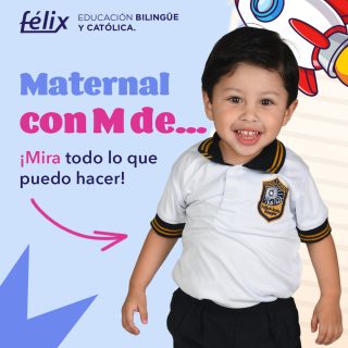 En Maternal, cada día es una nueva oportunidad para descubrir, aprender y crecer. 💙
✨ Acompañamos a nuestros pequeños en cada etapa, impulsando su desarrollo, autonomía y convivencia mientras disfrutan de aprender jugando.
Porque cada “¡mira lo que puedo hacer!” es un gran paso. 🥰
Mayores informes: 📲 833 208 6511
#ColegioFelix #ExcelenciaAcademica #EducacionCatolica