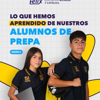 Nuestros alumnos también son nuestros maestros. 🤍
Cada reto que enfrentan, cada logro que alcanzan y cada paso que dan nos recuerda por qué nos apasiona acompañarlos en esta etapa.
Gracias por enseñarnos tanto. 💛
Mayores informes: 📲 833 208 6511
#ColegioFelix #ExcelenciaAcademica #EducacionCatolica