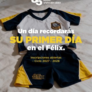 Ese primer día será solo el comienzo de una historia llena de aprendizajes, amistades, retos y momentos que guardarán para siempre. 💛 

Acompañamos a cada alumno a crecer con confianza, fortalecer sus valores y descubrir todo lo que es capaz de lograr. 

Mayores informes: 📲 833 208 6511

#ColegioFelix #ExcelenciaAcademica #EducacionCatolica