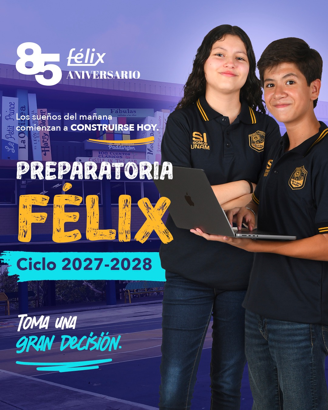 La Preparatoria es mucho más que el último paso antes de la universidad. Es una etapa para descubrir quiénes son, fortaleciendo lo que saben y comenzando a construir hacia dónde quieren ir🤍
Su futuro comienza aquí. Conoce nuestro proceso de admisión.
Mayores informes: 📲 833 208 6511
#ColegioFelix #ExcelenciaAcademica #EducacionCatolica
