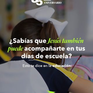 A veces, para echarle un poquito más de ganas, no necesitamos un gran discurso. Solo necesitamos recordar que no estamos solos en el camino. 🤍 

#ColegioFelix #ExcelenciaAcademica #EducacionCatolica