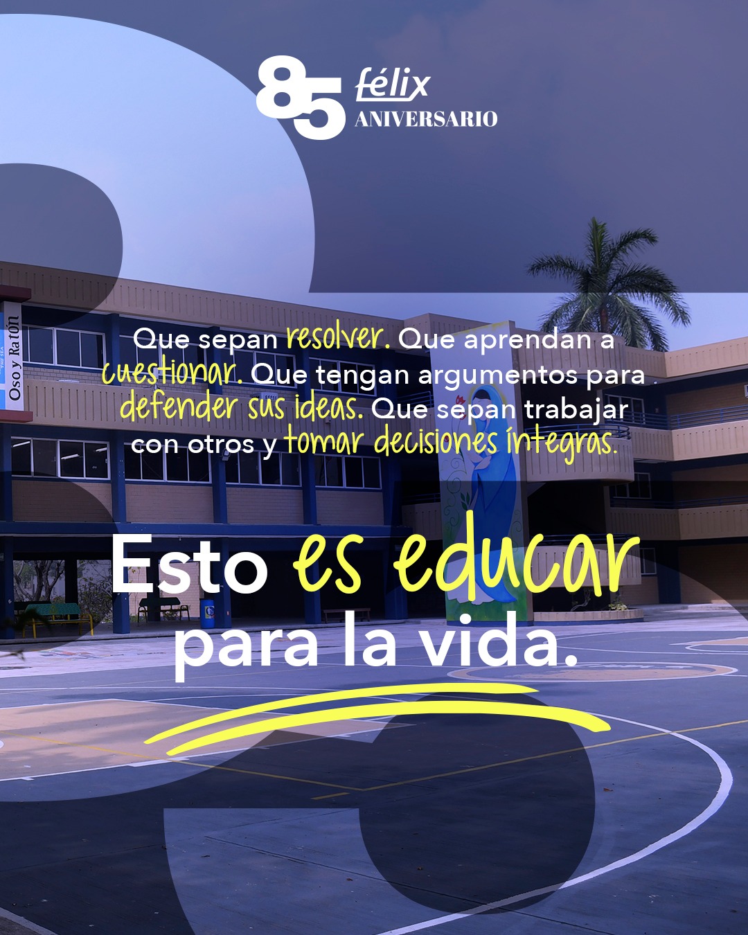 La educación va más allá de aprender conceptos y resolver ejercicios. Se trata de desarrollar habilidades, fortalecer el pensamiento crítico y formar personas capaces de enfrentar nuevos retos con confianza, criterio y responsabilidad.
Mayores informes: 📲 833 208 6511
#ColegioFelix #ExcelenciaAcademica #EducacionCatolica